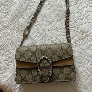 GG cross body and shoulder bag